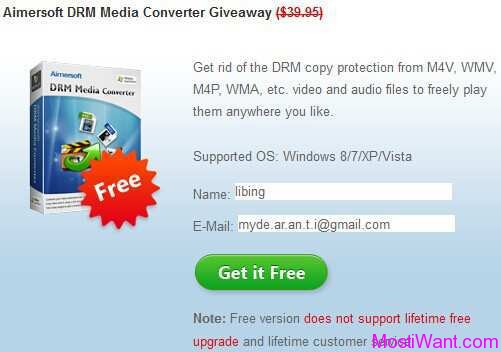 Aimersoft Drm Media Converter Free Full Version Download